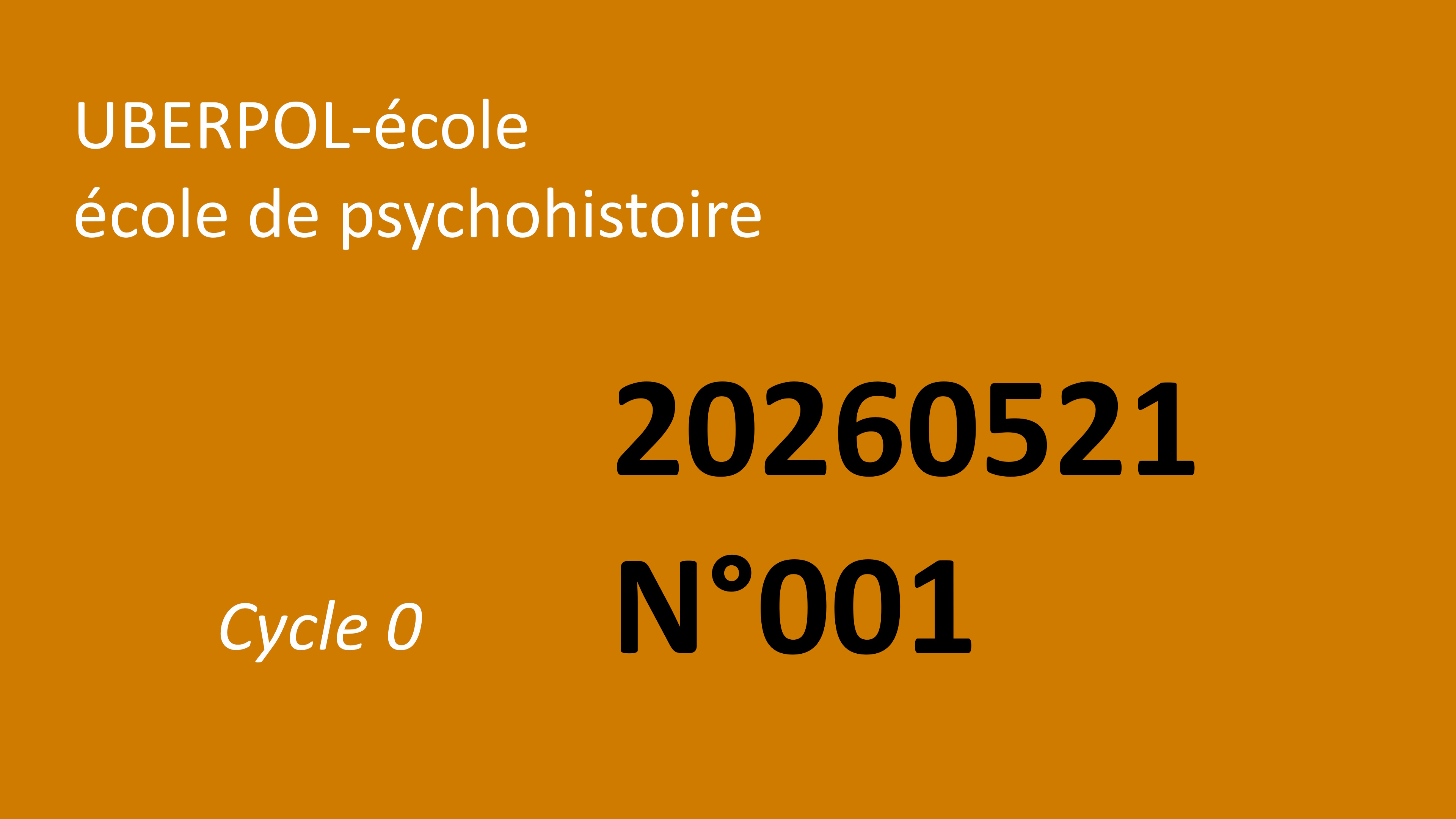 Une Obéissience