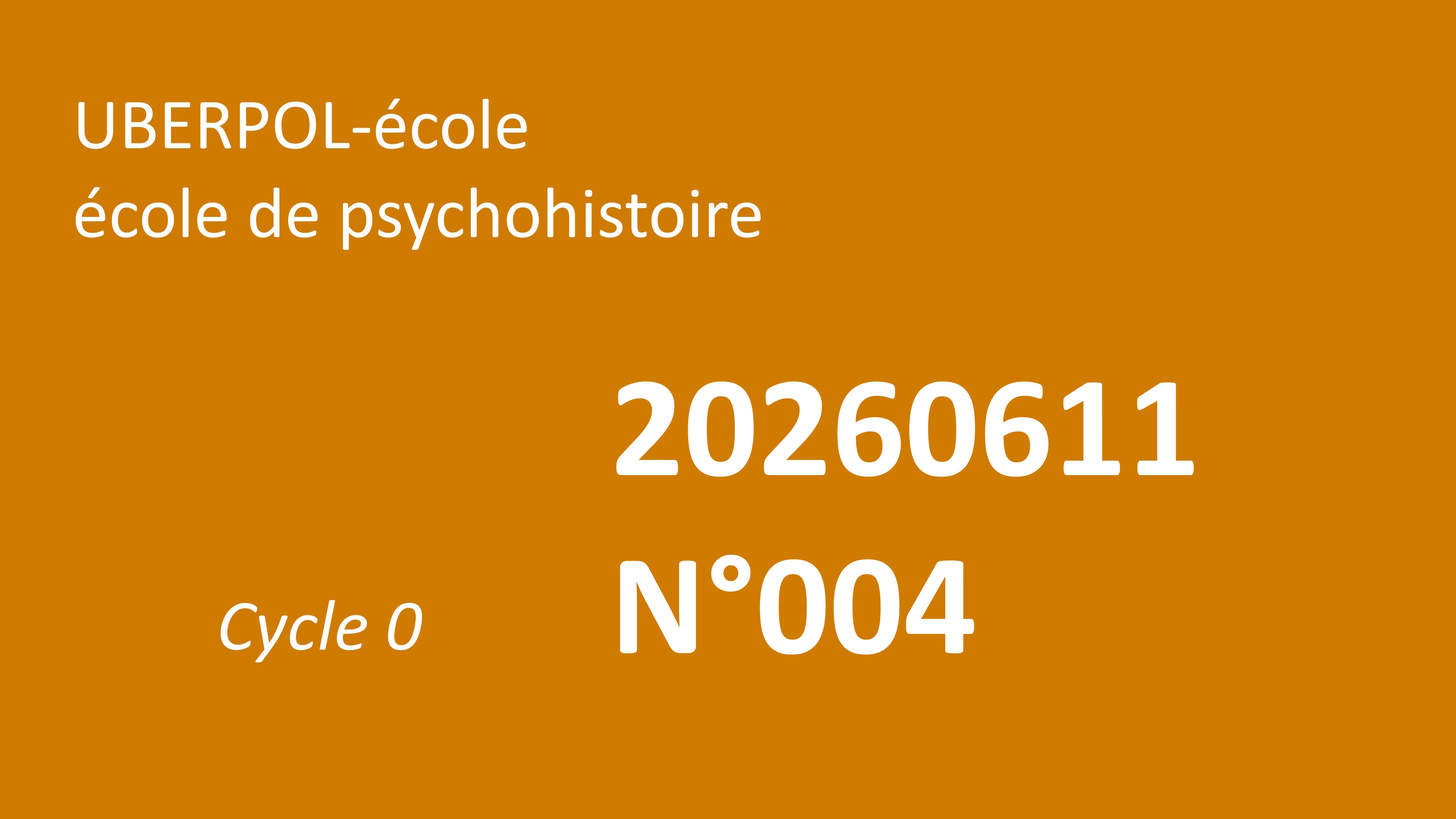 Le Nom du Père est une molécule