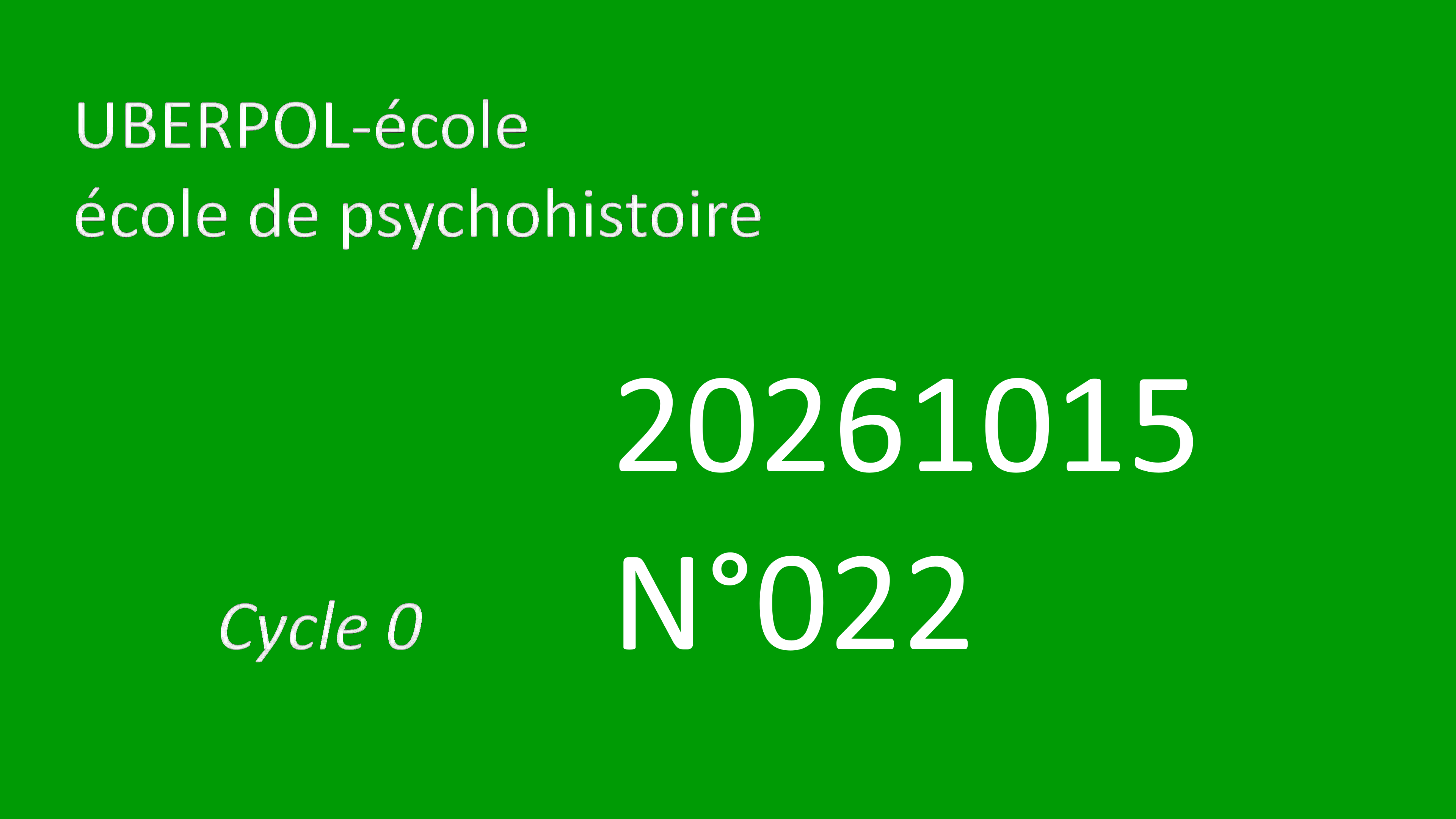 Psychanalyser un peuple